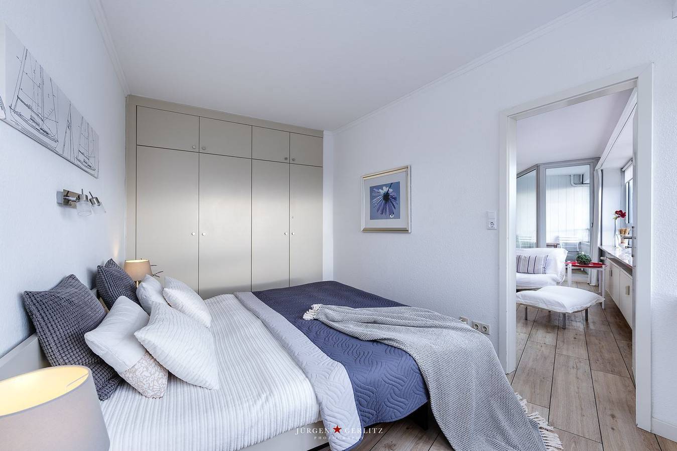 Appartement entier, Schleiverliebt im Wikingturm 19.8 - 19. Stock, Aufzug, Balkon, Dusche, Parkplatz in Schleswig, Schleswig & Surroundings