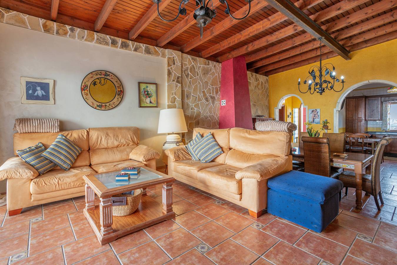 Ferienhaus 'Justo El Médano' mit Meerblick, gemeinsamer Terrasse und Wlan in Granadilla de Abona, Teneriffa Süd