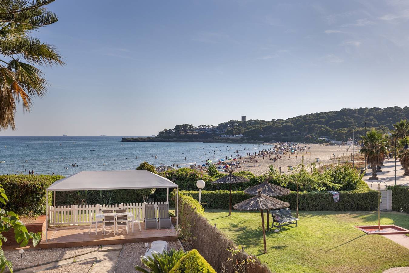Exklusives Meerblick-Oase: 180m²-Duplex mit 4 Schlafzimmern (8 Pers.), 3,5 Bädern in La Móra, Tarragona