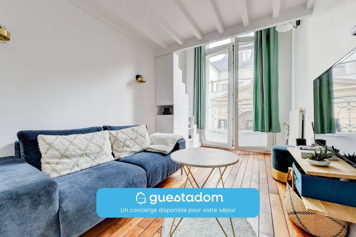 Estudio para 2 personas, con balcón - 1