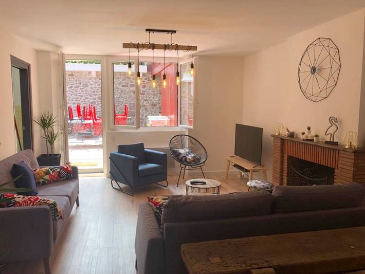 Chambre d’hôte pour 2 personnes, avec Terrasse et Jardin