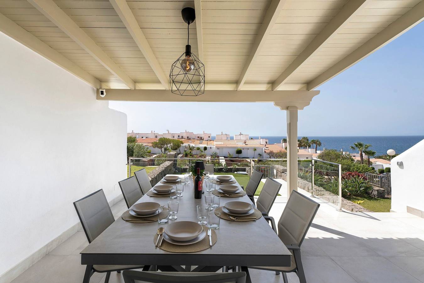 Fantastische Villa 'Verano' mit Meerblick, Wlan und Klimaanlage in Oasis del Sur, San Miguel de Abona