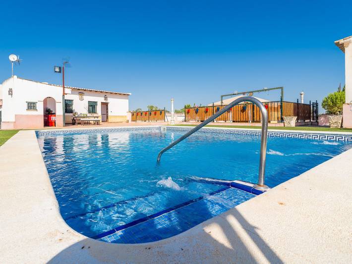 Casa de vacaciones para 4 personas, con piscina y jardín en Campiña de Carmona - 3