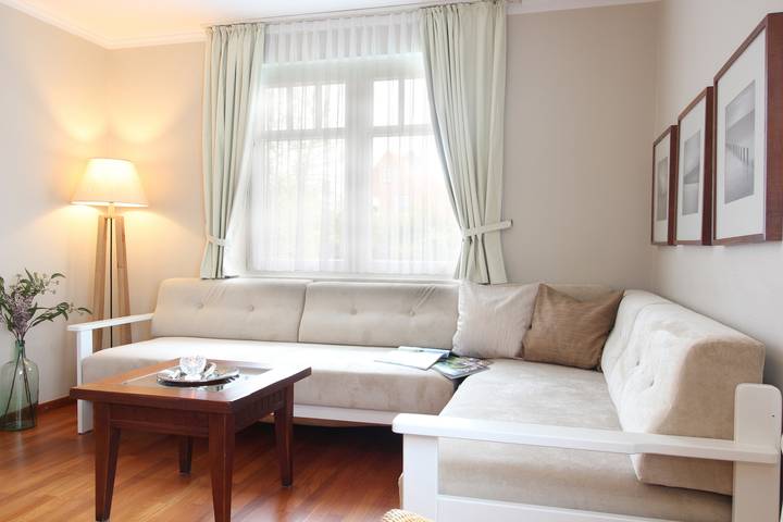Ferienwohnung für 3 Personen, mit Garten und Sauna auf Spiekeroog