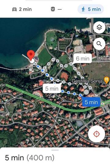 Ferienwohnung für 2 Personen, mit Ausblick und Terrasse in Izola