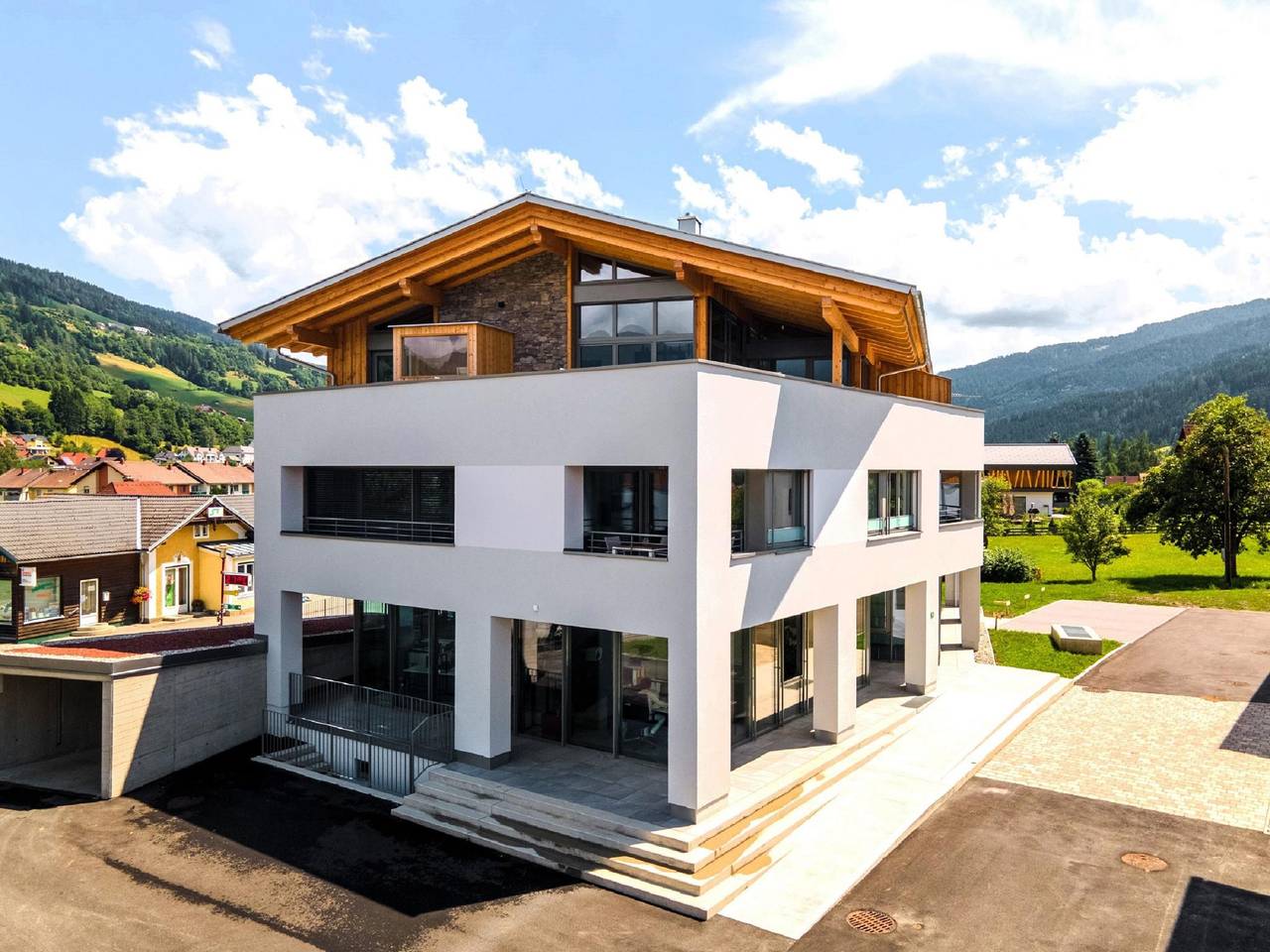 Ganze Wohnung, Penthouse mit Dachterrasse und Außensauna in St. Georgen ob Murau, Sankt Georgen am Kreischberg