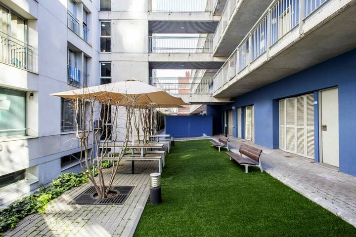 Apartamento de vacaciones para 2 personas, con Terraza y Jardín en La Barceloneta