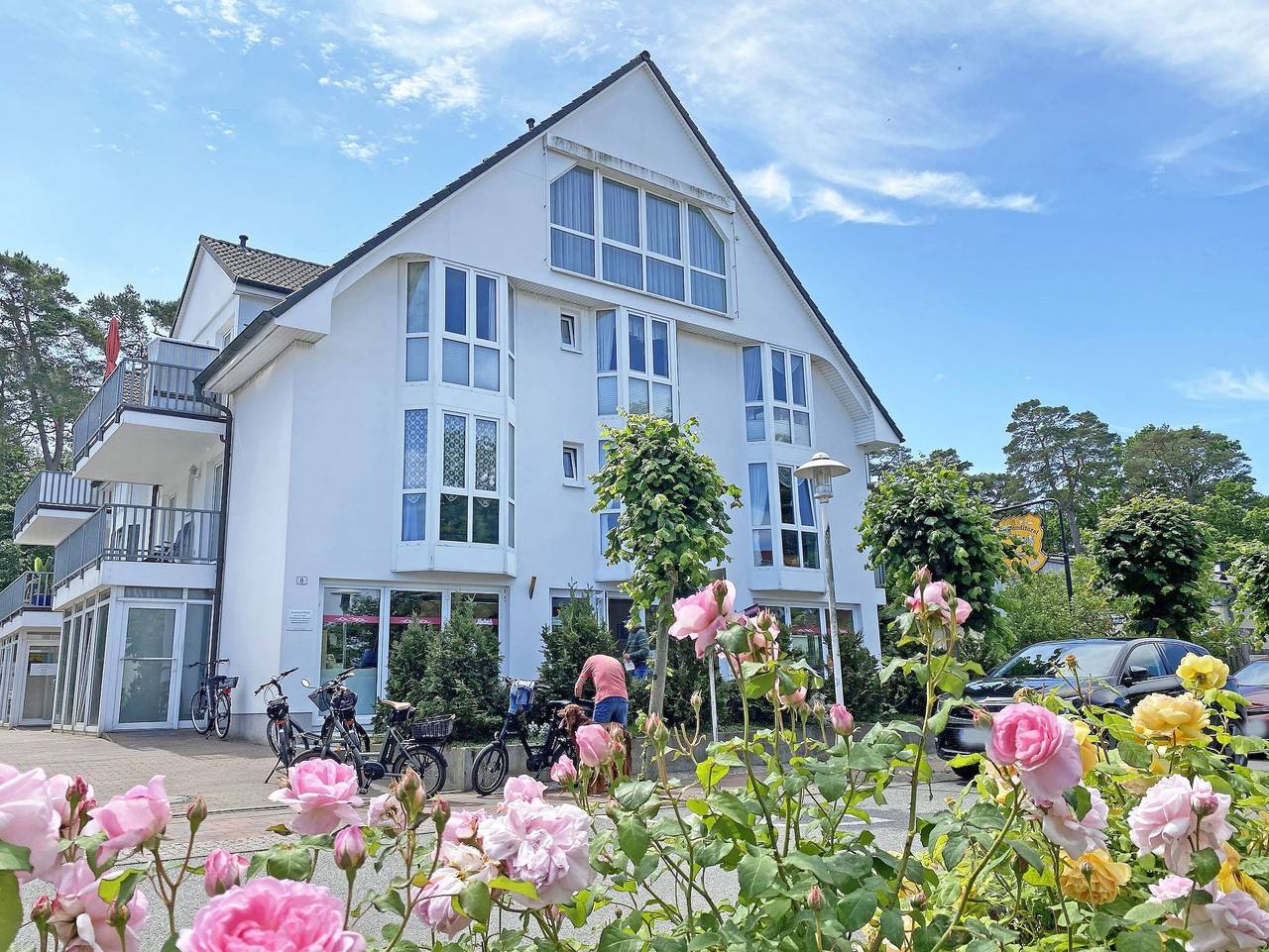 Ganze Ferienwohnung, Mr: Ferienwohnung Strandmöwe mit Balkon (Süd/Ost) - Ferienwohnung Strandmöwe mit Balkon (Süd/Ost) in Baabe, Rügen