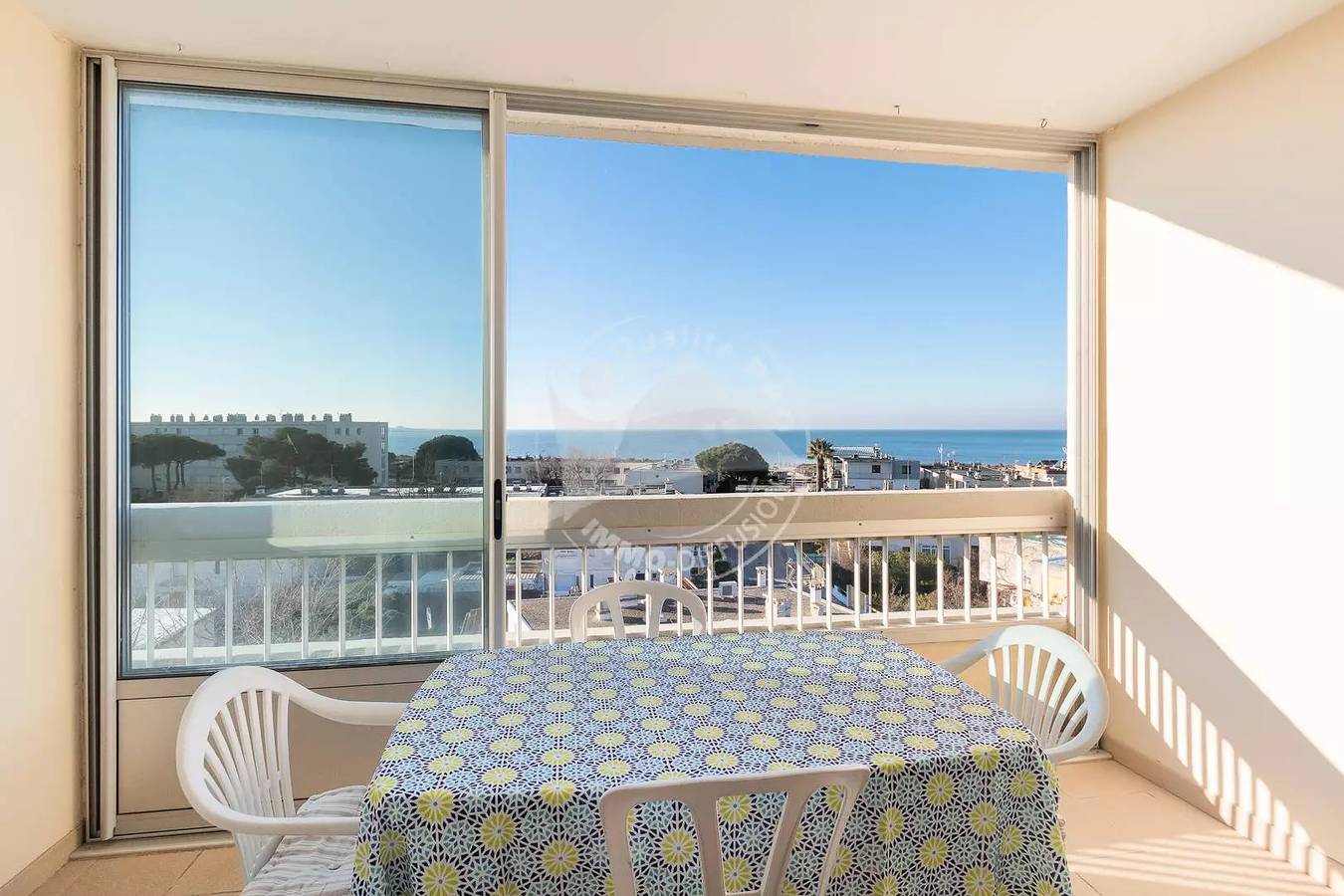 Estudio entero, As16246-Studio au Boucanet con magníficas vistas al mar in Le Grau-du-Roi, Côte d'Améthyste