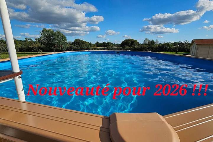Gîte pour 12 personnes, avec jardin