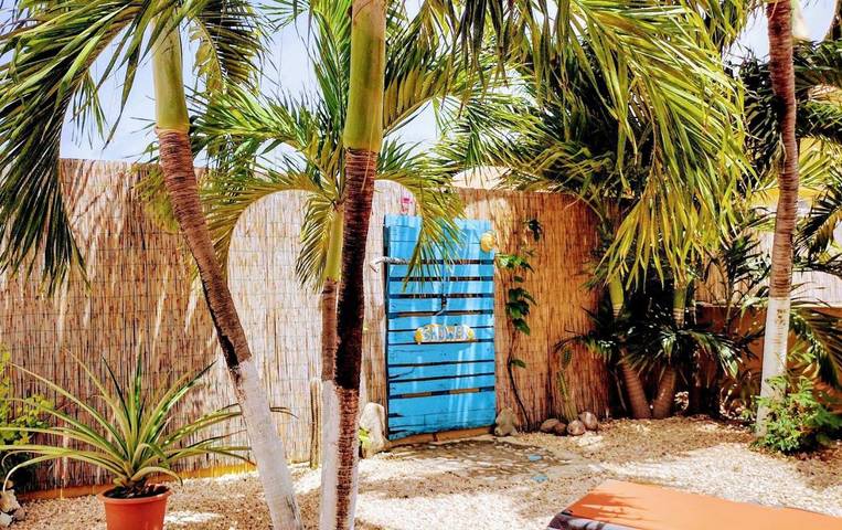 Vakantieappartement voor 2 personen, met tuin en zwembad op Bonaire