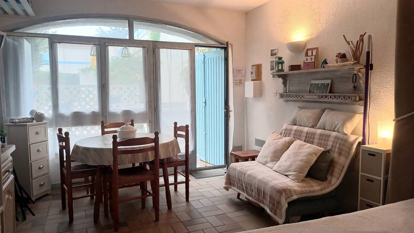Studio pour 2 personnes, avec terrasse et piscine en Charente-Maritime - 4