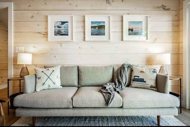 Vacation rental for 8 people, with terrace and yard in Sebago Lake