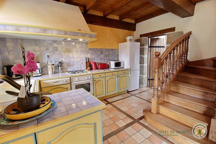 Gîte pour 4 personnes, avec jardin et terrasse, animaux acceptés à Trédrez-Locquémeau - 3