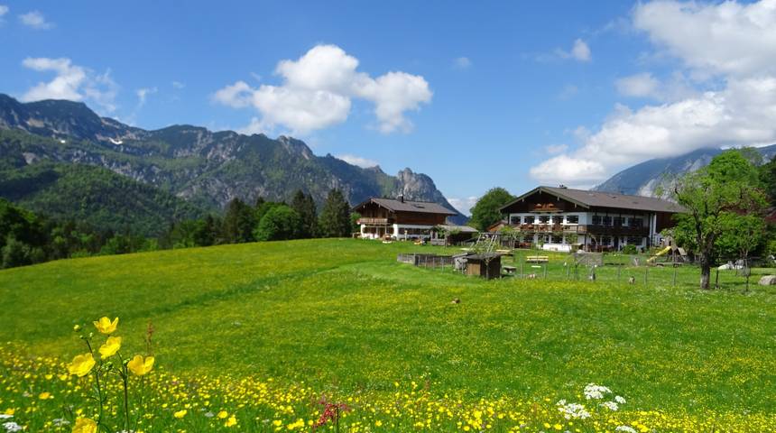 Bauernhof für 3 Personen, mit Balkon und Terrasse sowie Garten