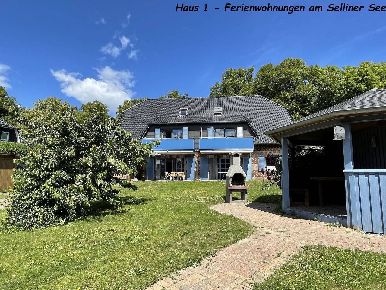Ganze Ferienwohnung, A: Ferienwohnung 01 & 10 Am Selliner See - Haus 1 Fewo 01 Am Selliner See mit Terrasse in Selliner See, Sellin