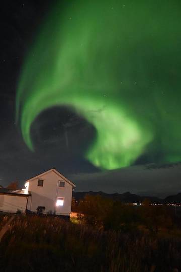 Ferienhaus für 6 Personen, mit Garten und Ausblick sowie Sauna in Vesterålen