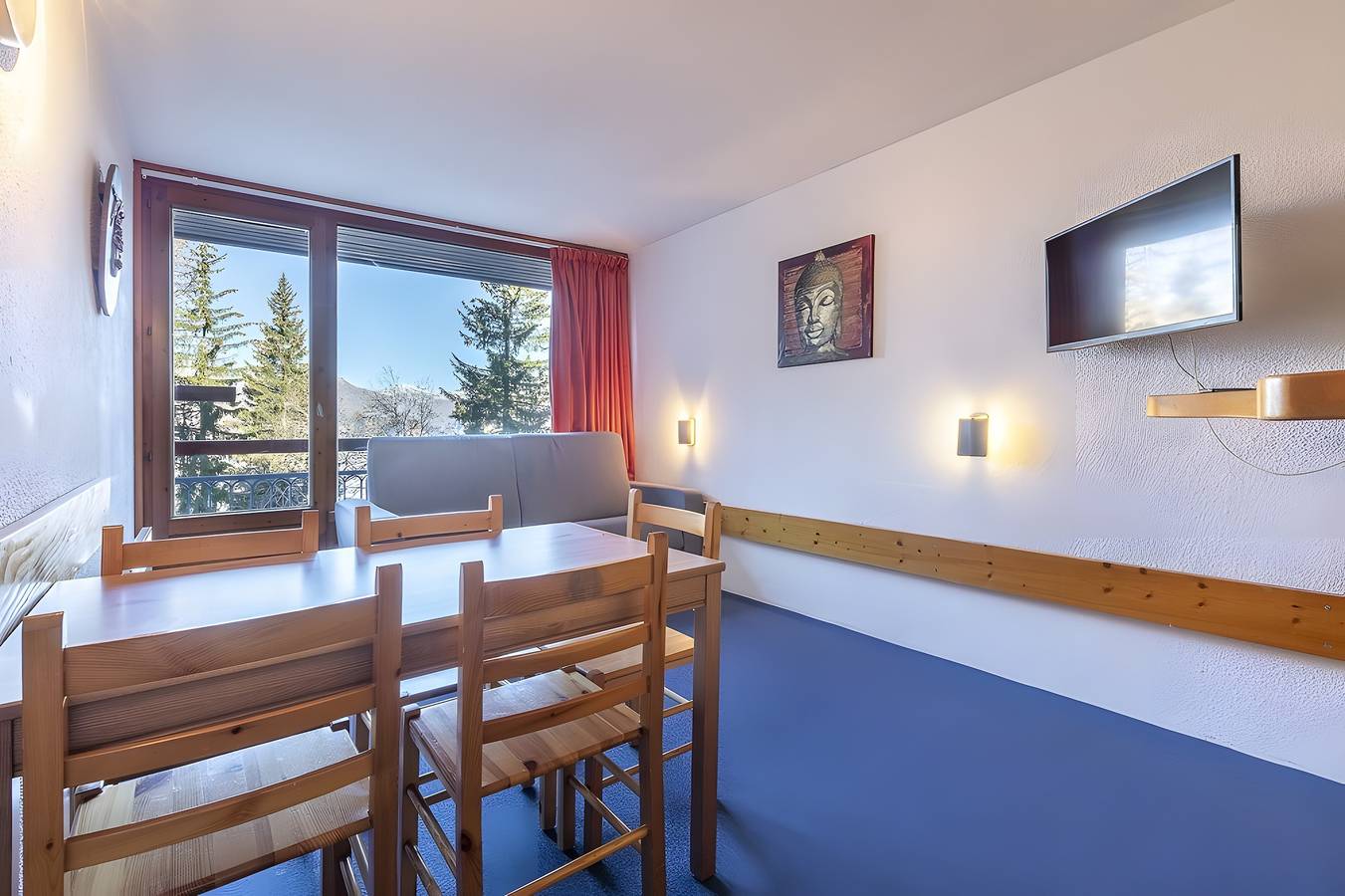 Studio entier, Studio "Lauzieres 10 Arc" avec balcon et Wi-Fi in Arc 1800, Bourg-Saint-Maurice