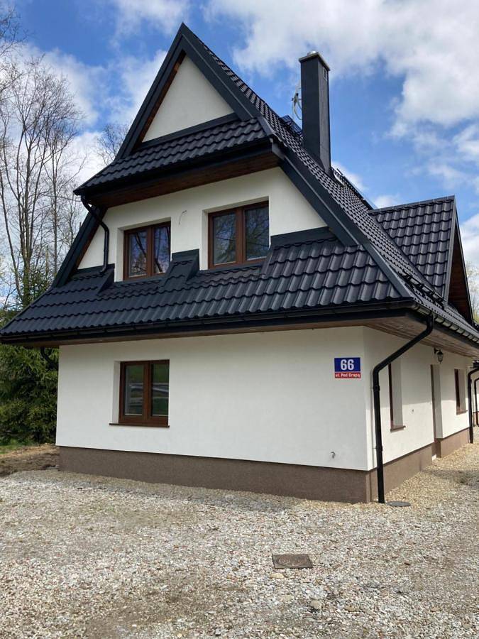 Domki nad potokiem in Białka Tatrzańska, Karpaty (Polska)
