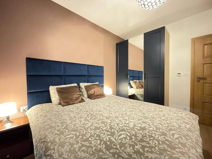 Apartament wakacyjny dla 8 osób, z widok i sauna oraz ogród w Zarzecze