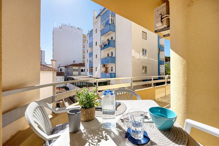 Casa de férias para 4 pessoas, com varanda em Praia da Rocha