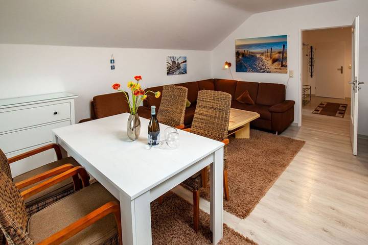 Ferienwohnung für 5 Personen, mit Ausblick auf Borkum - 4
