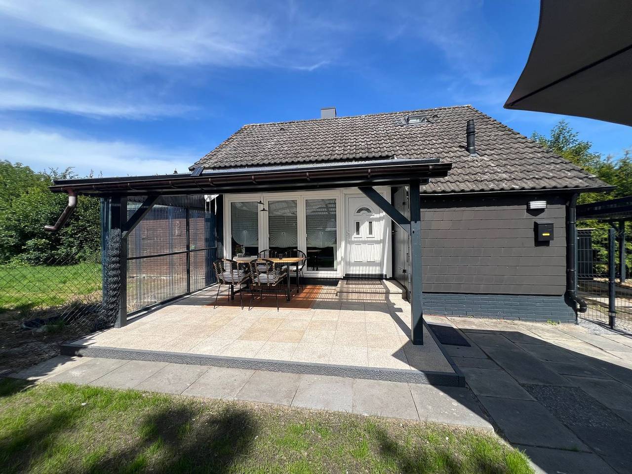 Freistehendes Ferienhaus mit überdachter Terrasse und Garten in Sehestedt in Sehestedt (Jade), Jade