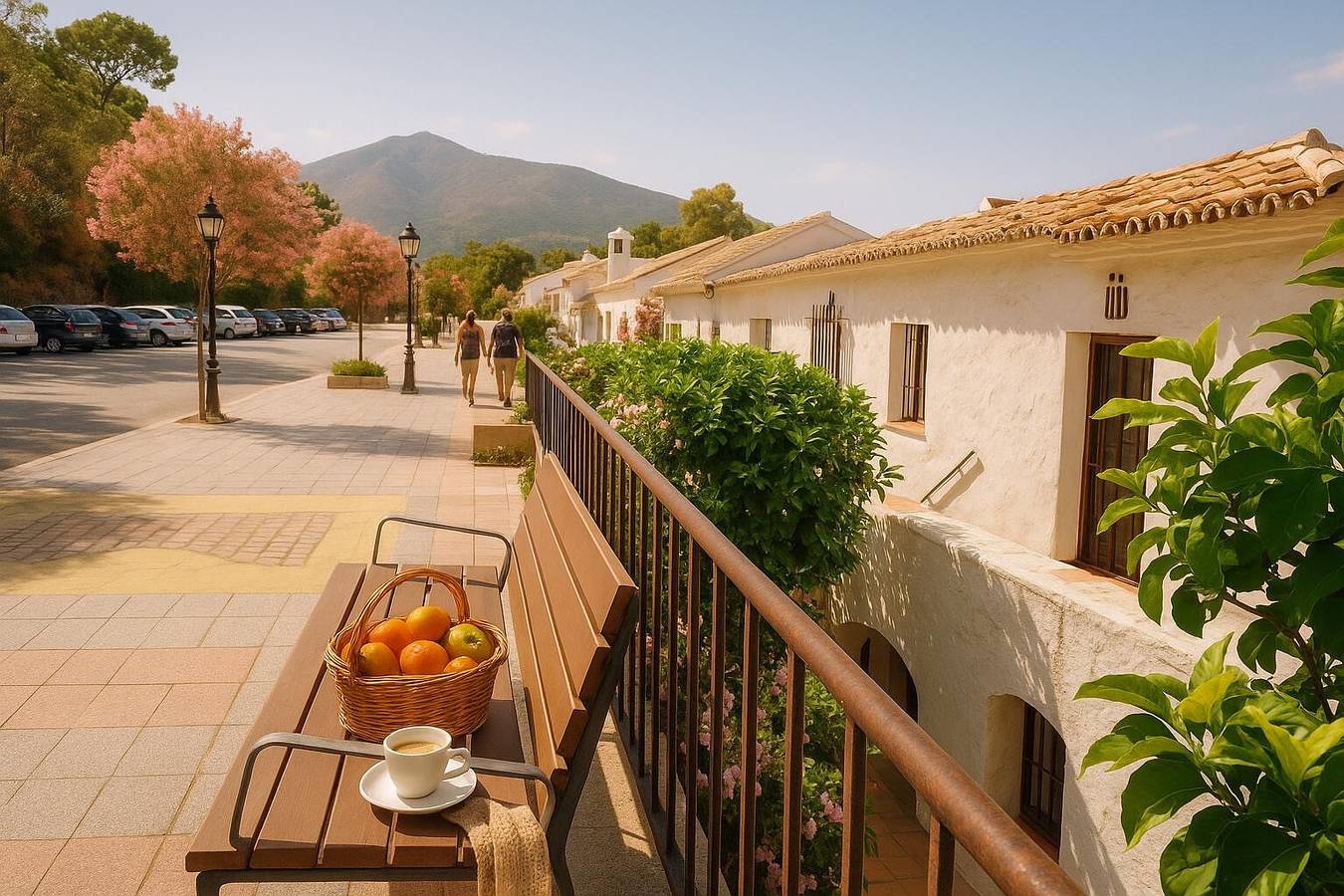Apartamento entero, Apartamento 'Benahavis 1 Bed' con vistas a la montaña, Wi-Fi y aire acondicionado. in Val de Guadalmina, Benahavís