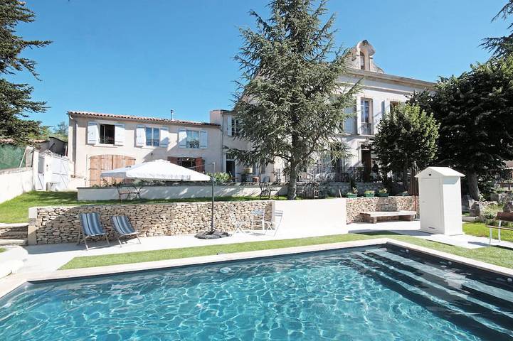 Appartement de vacances pour 4 personnes, avec Terrasse ainsi que Jardin et Piscine