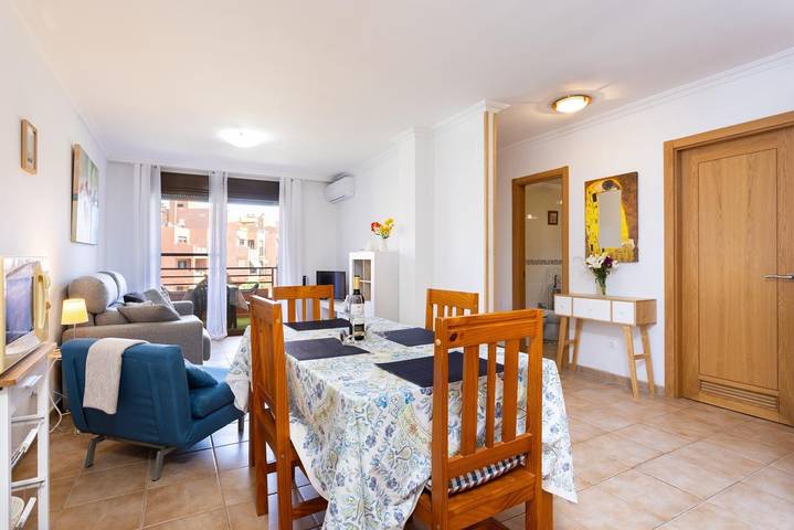 Apartamento entero, Apartamento Vacacional 'Sotavento 3 S' con Piscina Compartida, Wi-Fi y Aire Acondicionado in La Tejita, Granadilla de Abona