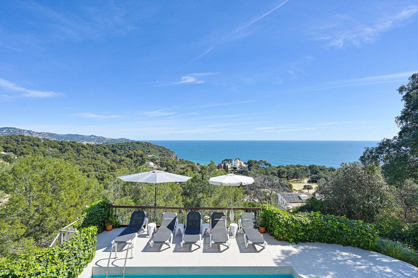 Villa Cristina in Blanes, Costa Brava