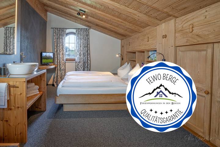 Hütte für 6 Personen, mit Sauna und Ausblick sowie Balkon im Karwendel - 4