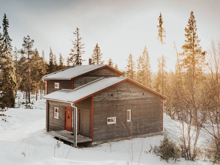 Hus för 4 Personer, med bastu och terass i Jämtland