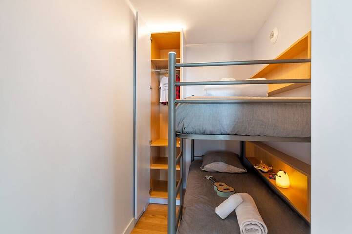 Gîte pour 4 personnes, avec balcon et jardin dans Plage du Miramar - 4