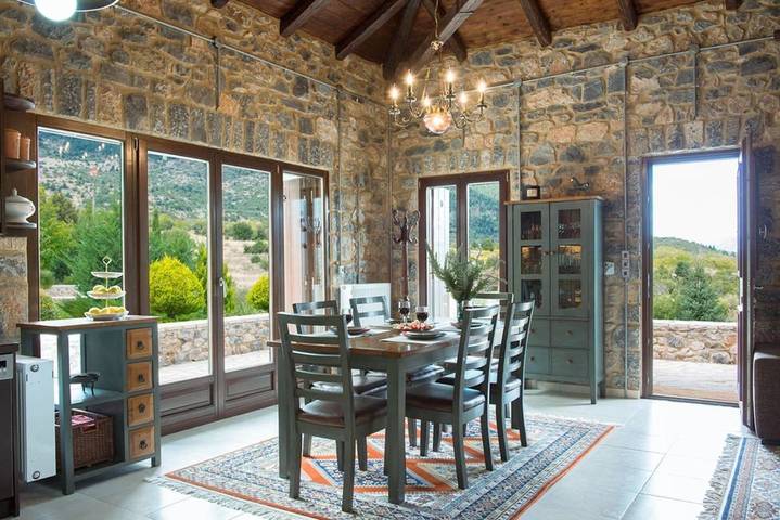 Chalet para 9 personas, con jardín y vistas en Arcadia