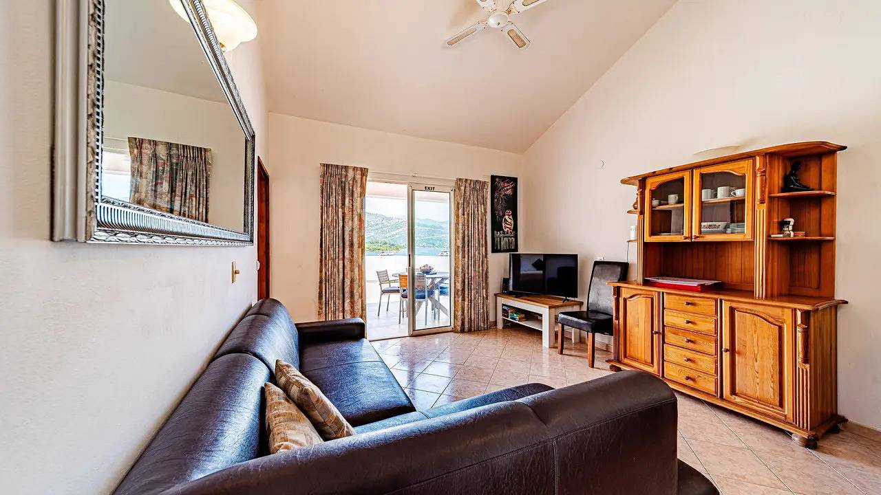 Ganze Ferienwohnung, Ferienwohnung für 5 Personen (53 m²) in Kneza in Račišće (Dalmatien), Korcula