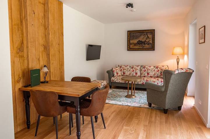 Ferienwohnung für 3 Personen, mit Terrasse und Garten sowie Whirlpool in Burg (Spreewald)