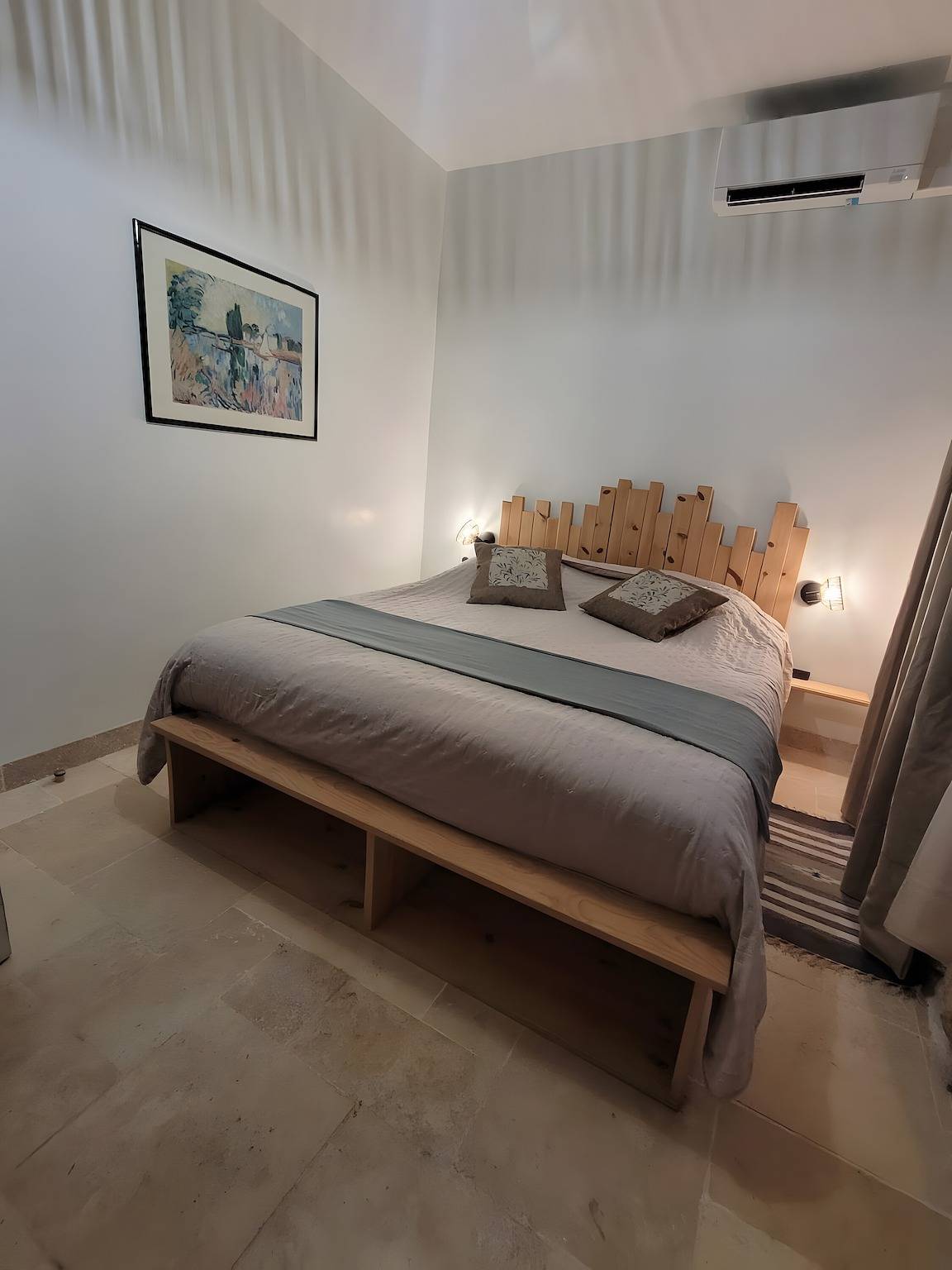 Gästezimmer „L’Estive“ mit Bergblick, Wlan und Klimaanlage in Brantes, Parc naturel régional du Mont-Ventoux