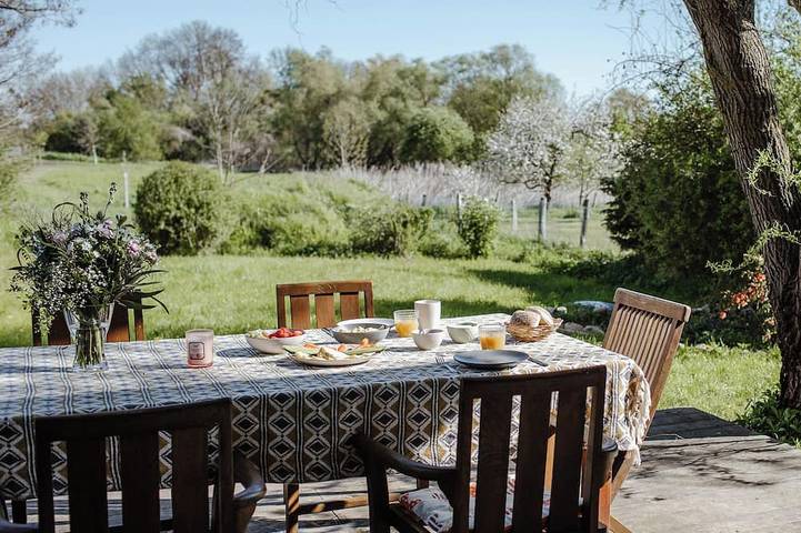 Ferienwohnung für 4 Personen, mit Garten, mit Haustier in Gerswalde