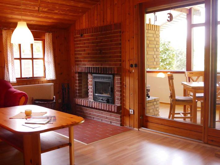Stolley: Ferienhaus mit Garten, Kamin und Sauna - Ferienhaus Stolley in Silberstedt, Grünes Binnenland