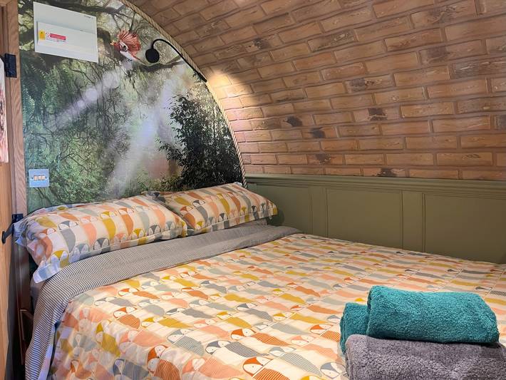 Glamping für 4 Personen, mit Ausblick und Garten, mit Haustier in Wales - 4