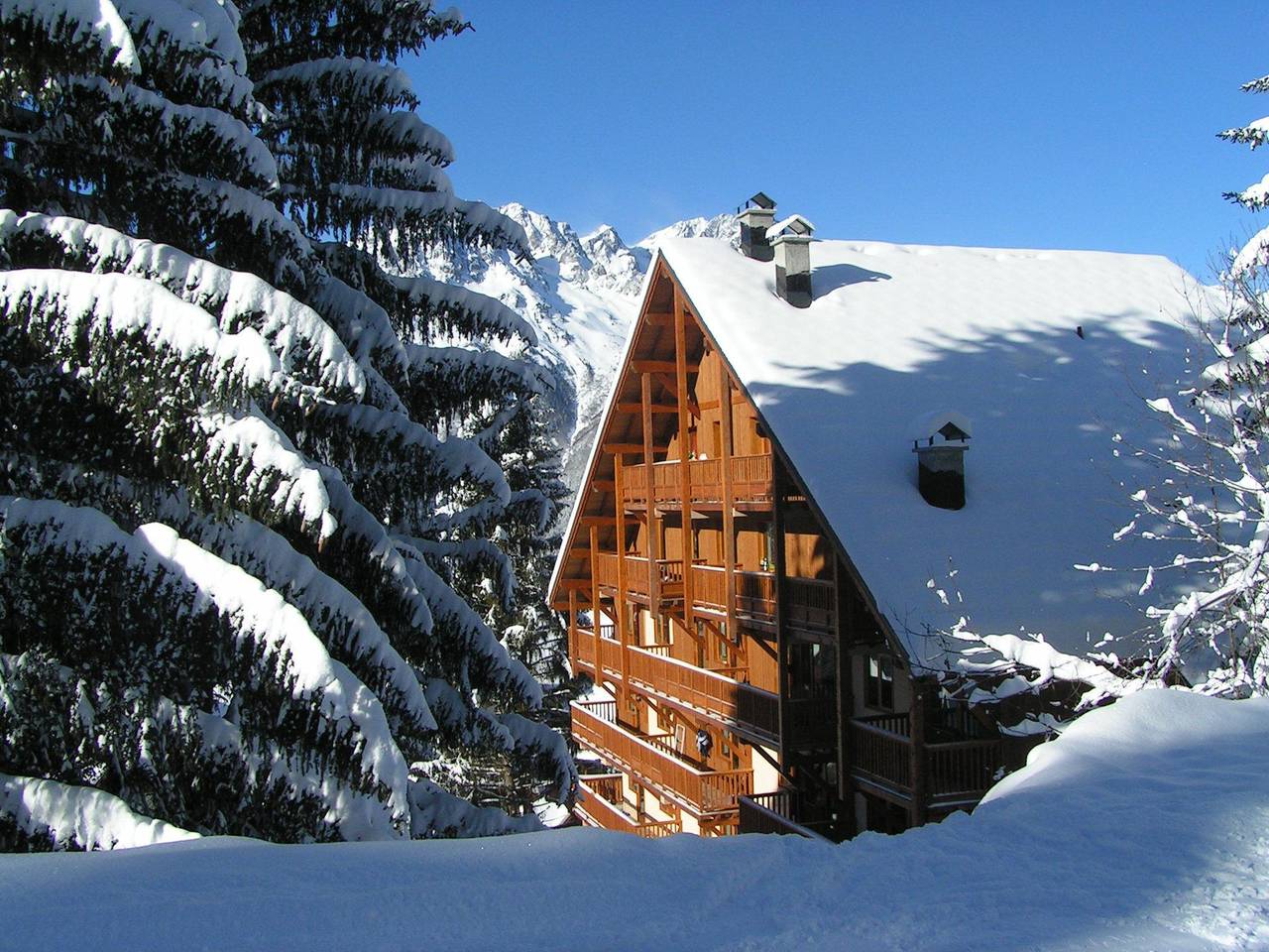 Ganze Wohnung, Résidence Chalet des Neiges - 6-Zimmer-Appartment für 10 Personen (oder Dreibettzimmer) in Oz, Nationalpark Écrins
