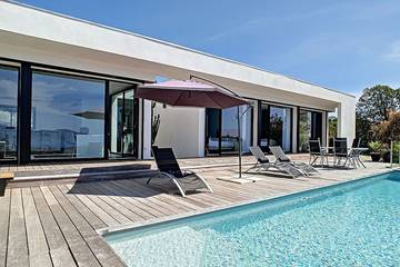 Villa pour 6 personnes, avec terrasse ainsi que jardin et piscine dans Porticcio