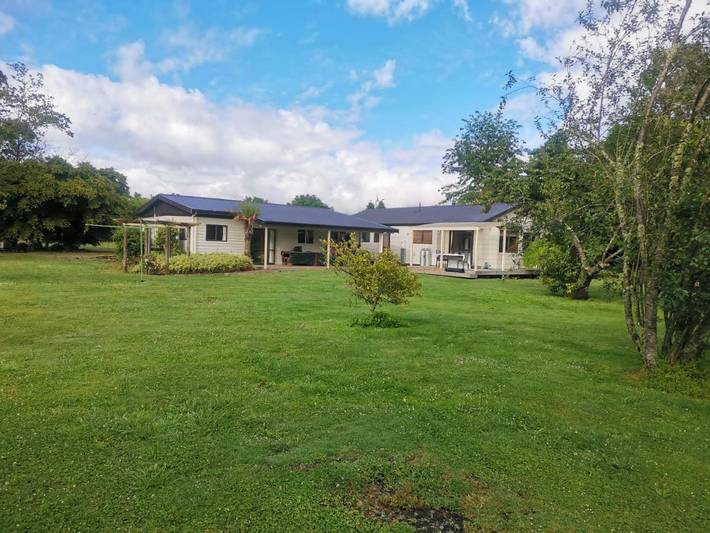 Vakantiewoning voor 4 personen, with terras and uitzicht as well as tuin in Turangi