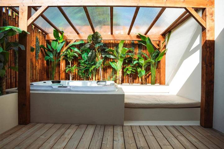 Location de vacances pour 3 personnes, avec jardin ainsi que terrasse et jacuzzi dans Roissy-en-Brie - 2