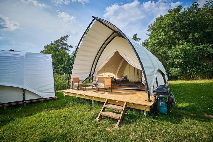 Camping für 4 Personen, mit Whirlpool und Garten in Tschechien - 3