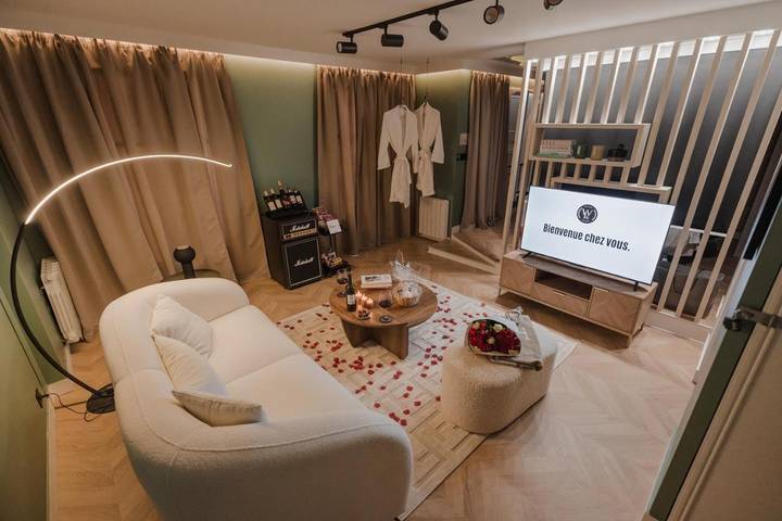 Appartement de vacances pour 2 personnes, avec jacuzzi