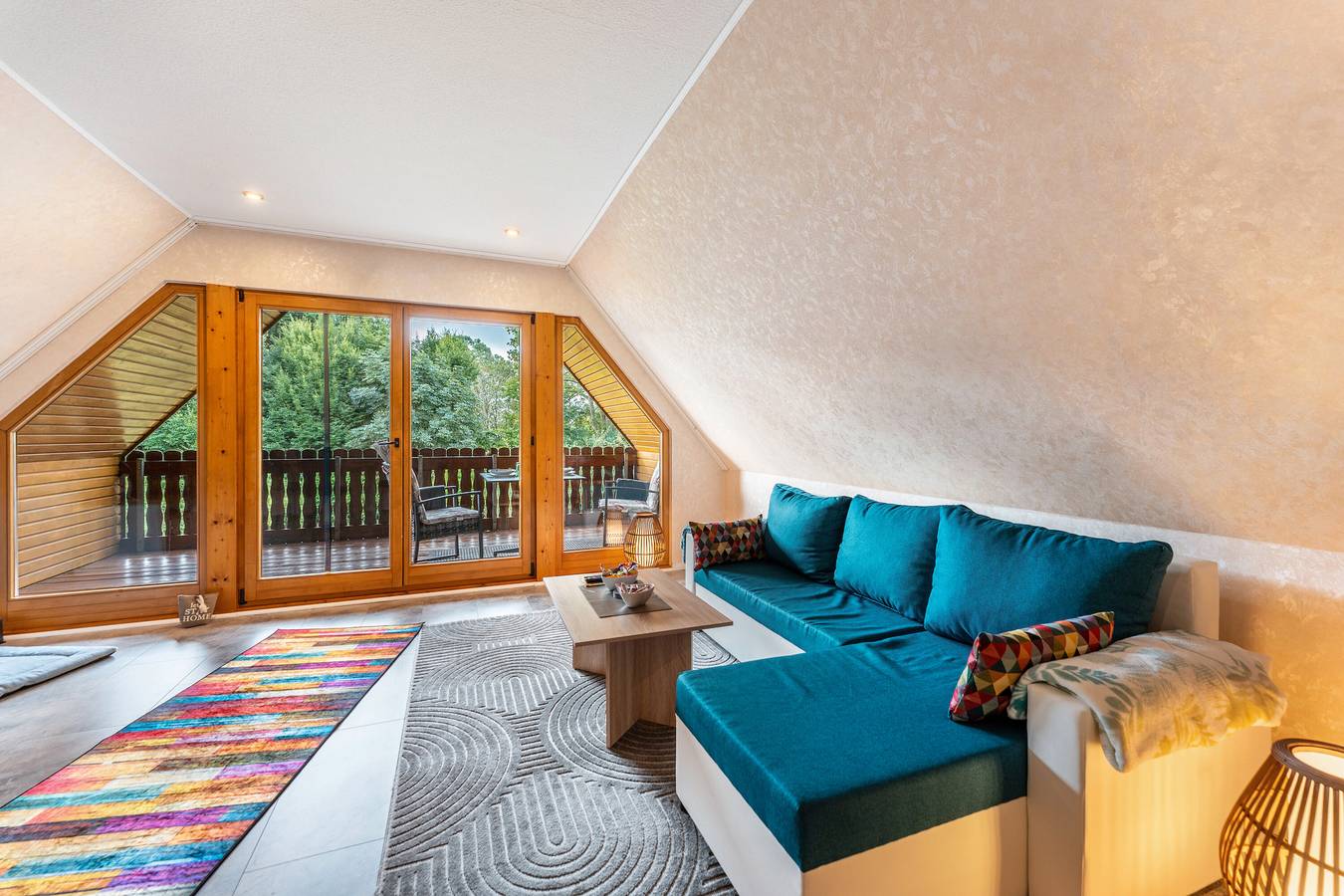 Hel leilighet, Holiday Apartment 'Lütt Stuv' with Private Terrace, Shared Garden and Wi-Fi in Fockbek, Eider-Treene-Sorge