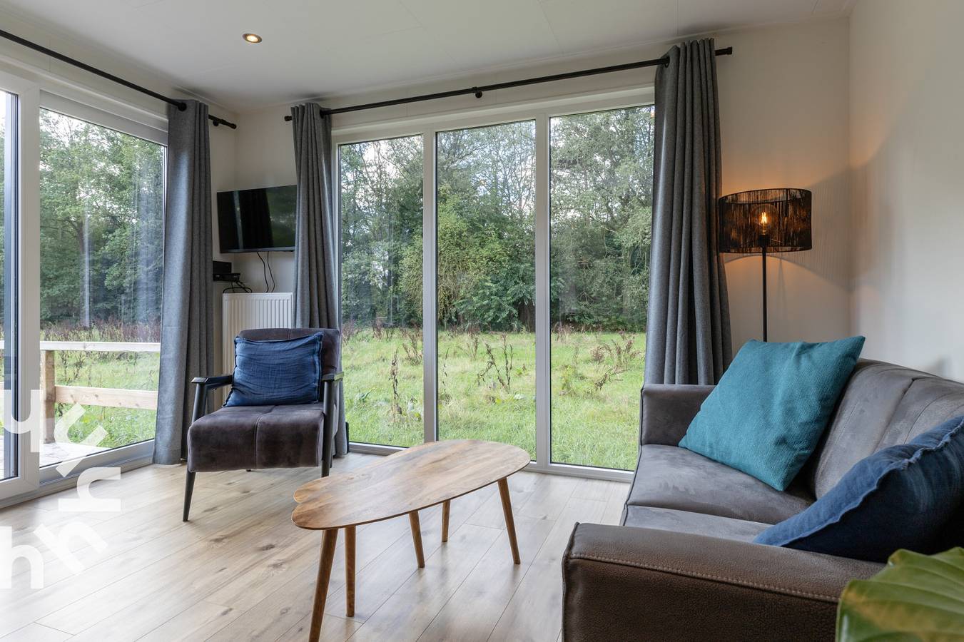 Wunderschön gelegenes Chalet für zwei Personen mit unverbauter Aussicht in Dwingeloo in Nationalpark Dwingelderveld