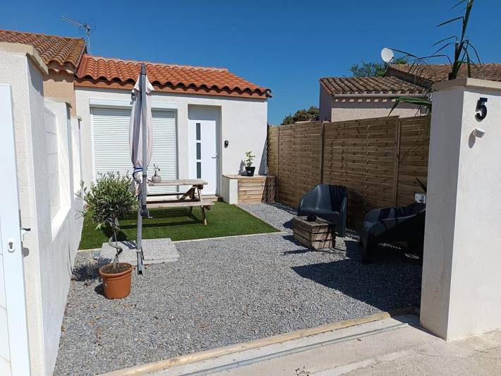Appartement de vacances pour 2 personnes, avec terrasse et jardin